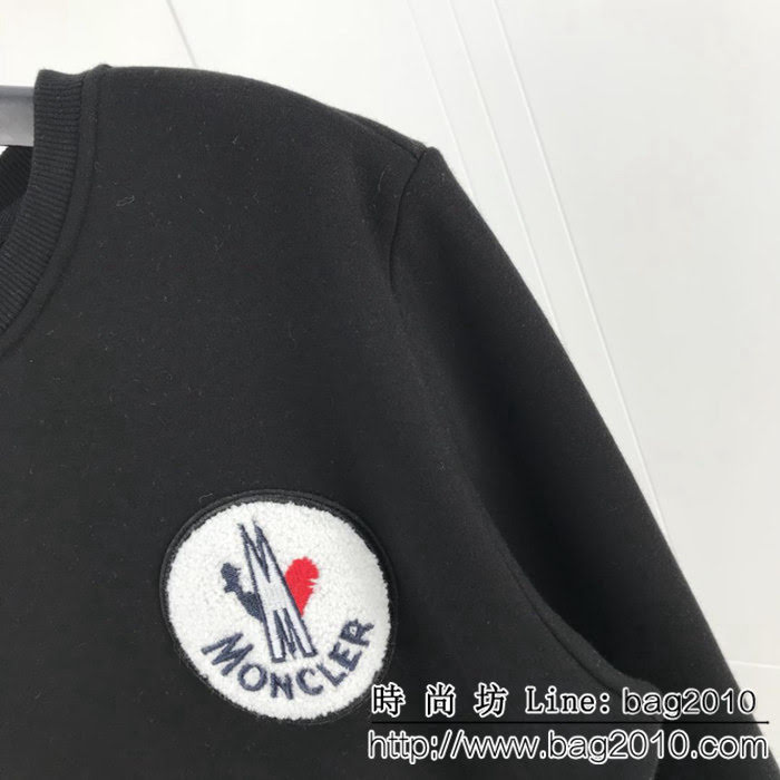 Moncler蒙口 18ss秋冬新款 純棉加絨 套頭衛衣 藤原浩合作系列 高版本男女同款 ydi2349